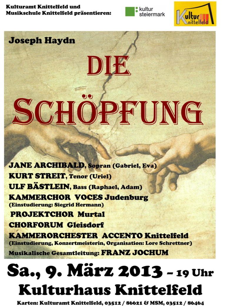 Die Schöpfung Knittelfeld 2013