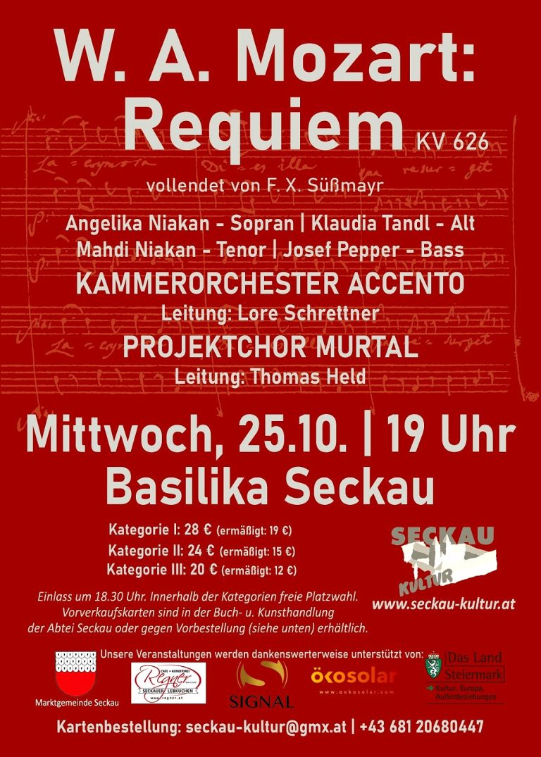 Mozart Requiem 2023