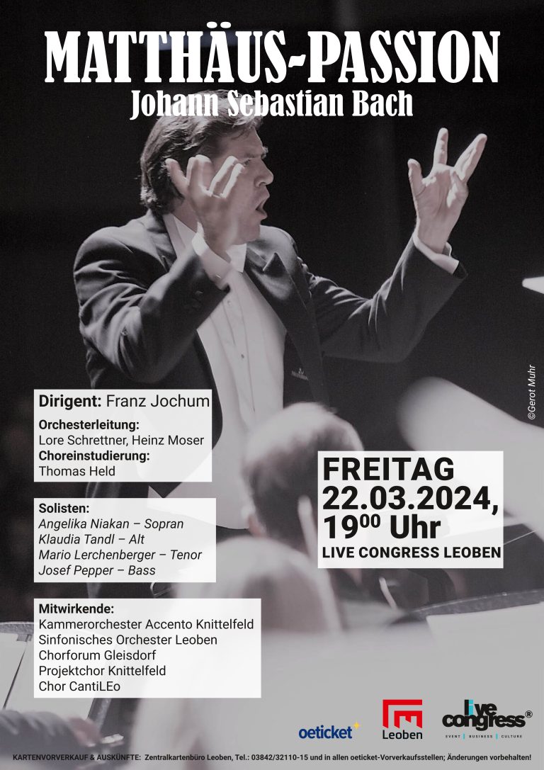 Matthäus-Passion 2024 Leoben