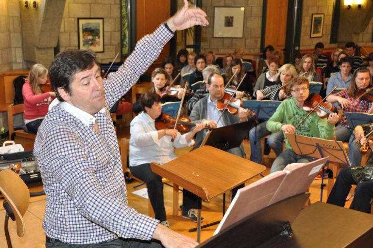 Probe Johannes Passion 2012