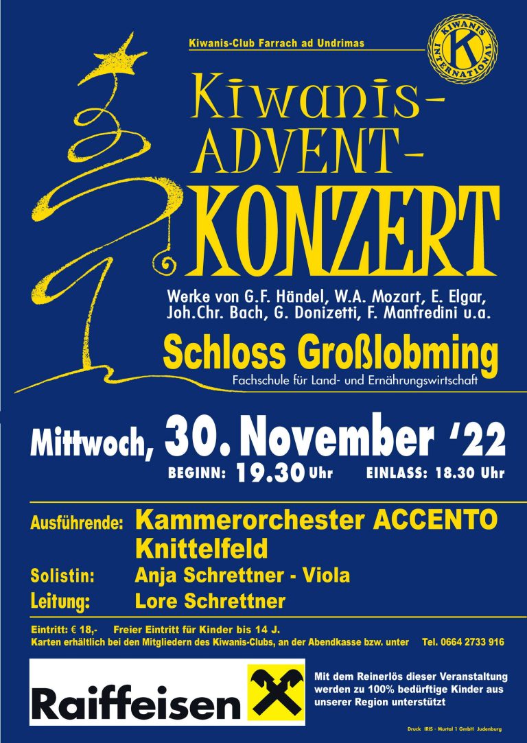 Kiwanis Adventkonzert 2022