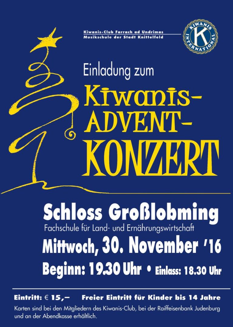 Kiwanis Adventkonzert 2016