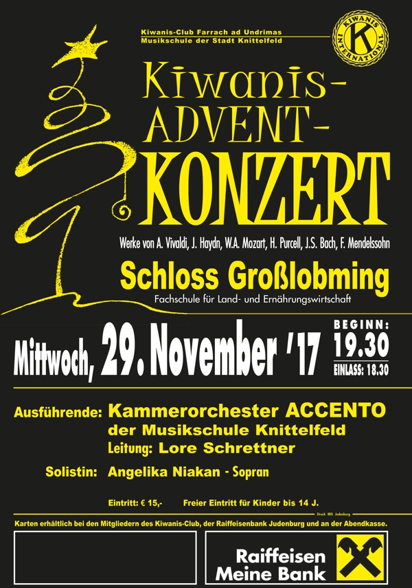 Kiwanis Adventkonzert 2017