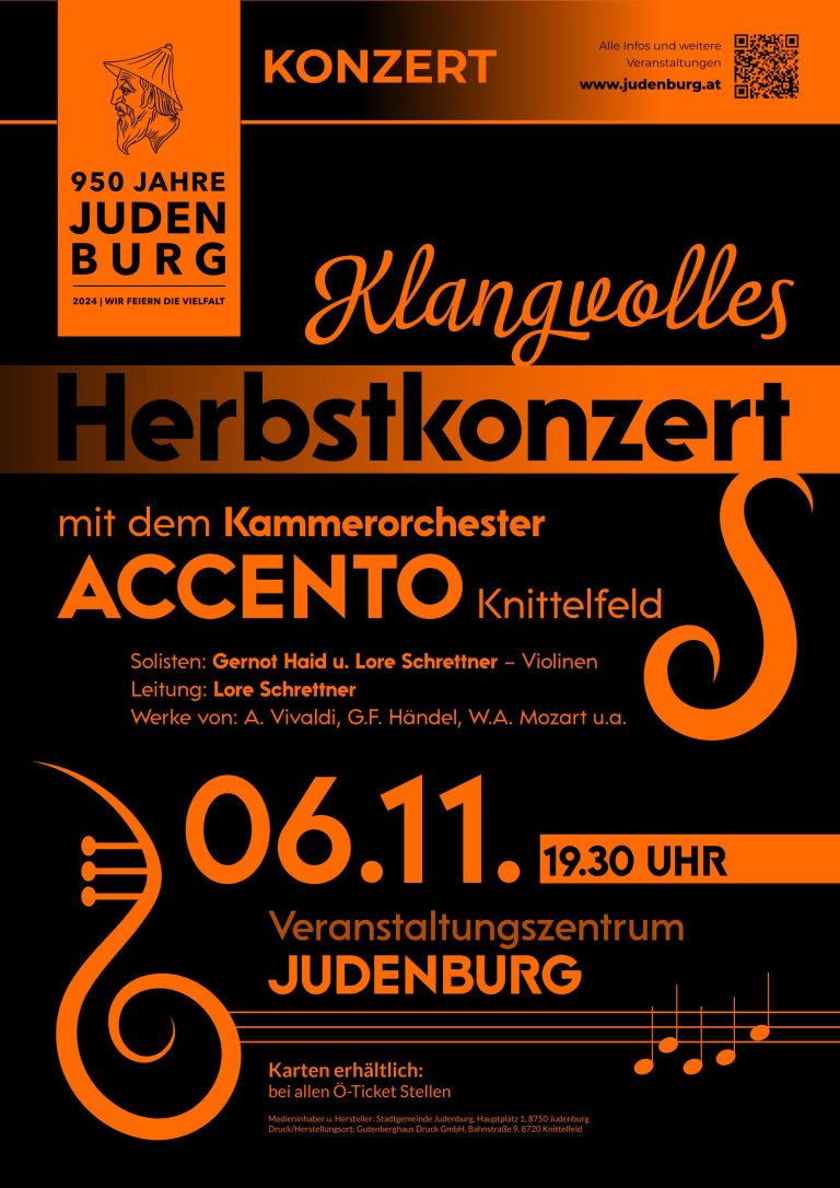 Klangvolles Herbstkonzert 2024