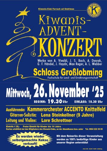 Kiwanis Adventkonzert 2025